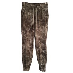 Lululemon High Rise Soft Jogger Womens Sz 4‎ Camo green Sweatpants Joggers